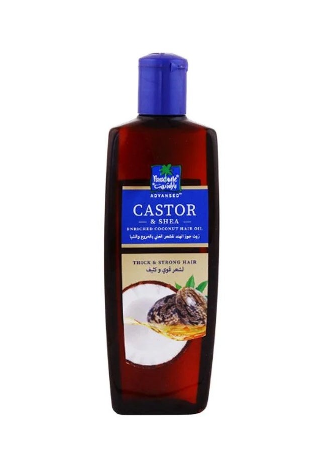 Parachute Coconut Oil for Hair Enriched with Castor and Shea - 200 ml 
