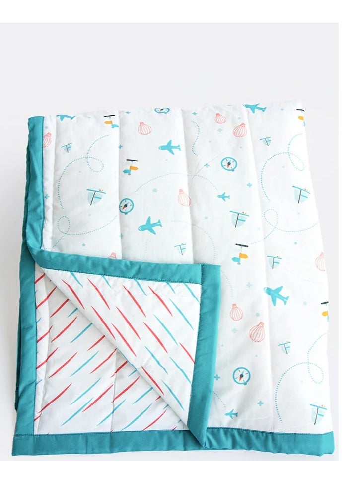 Yellow Doodle Yellow Doodle Organic Bedding Gift Basket - Doodle Rain 