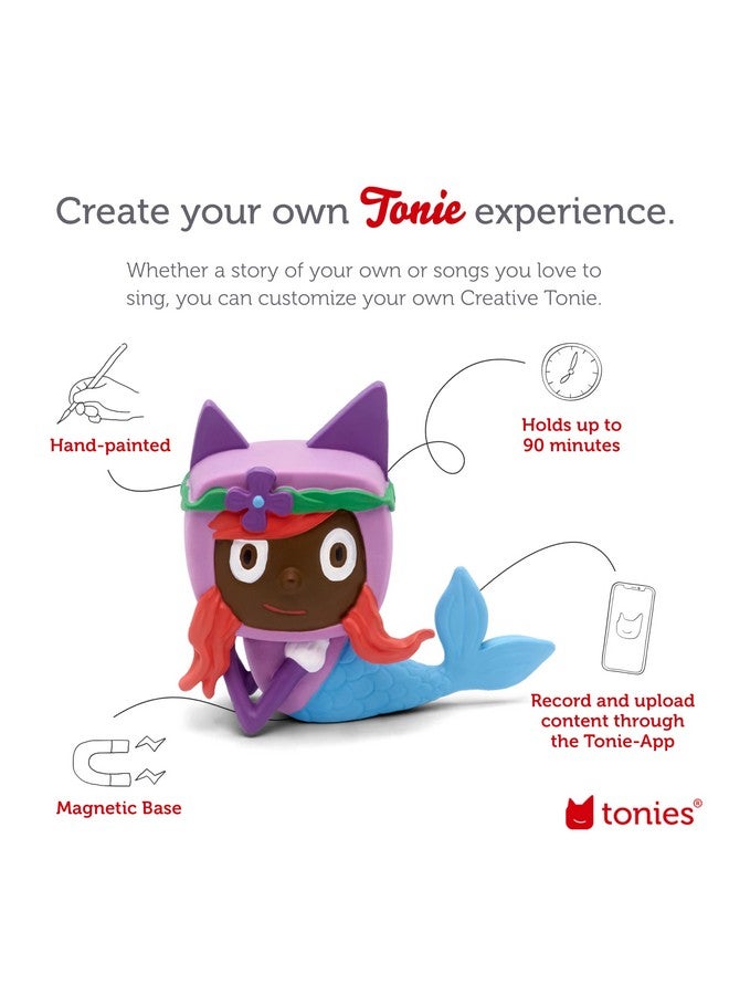 Tonies Mermaid Creative Audio Character - Record and Upload up to 90 Minutes of Your Own Stories and Songs - Image 3