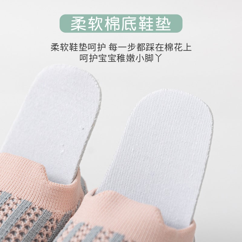 Sports Hollow Indoor And Outdoor Baby Shoes, Breathable Soft-Soled Toddler Casual Shoes For Men And Women - Image 4