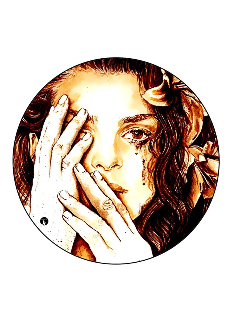 Woman Printed Mouse Pad Multicolour