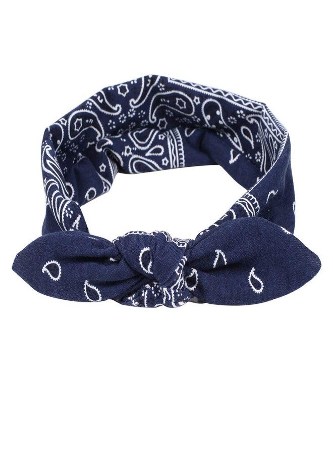 دينبري مجموعة دينبري من 6 ربطات شعر باندانا مرنة للنساء، بتصميم بوهيمي على شكل أذن أرنب، ربطات شعر باندانا للنساء (6 ألوان، ربطات شعر مطبوعة بالزهور) - Image 3