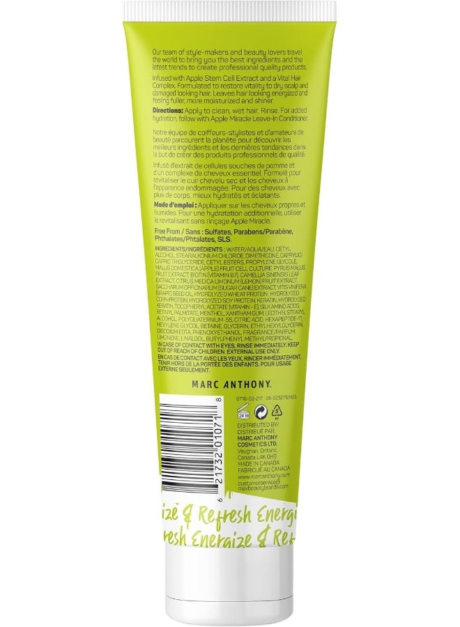 MARC ANTHONY Apple Miracle Restoring Conditioner | Infused With Apple Stem Cell & Biotin | To Strengthens & Protects Your Hair | Moisturizers & Smoother Your Hair Quality | 250 Ml - Image 2