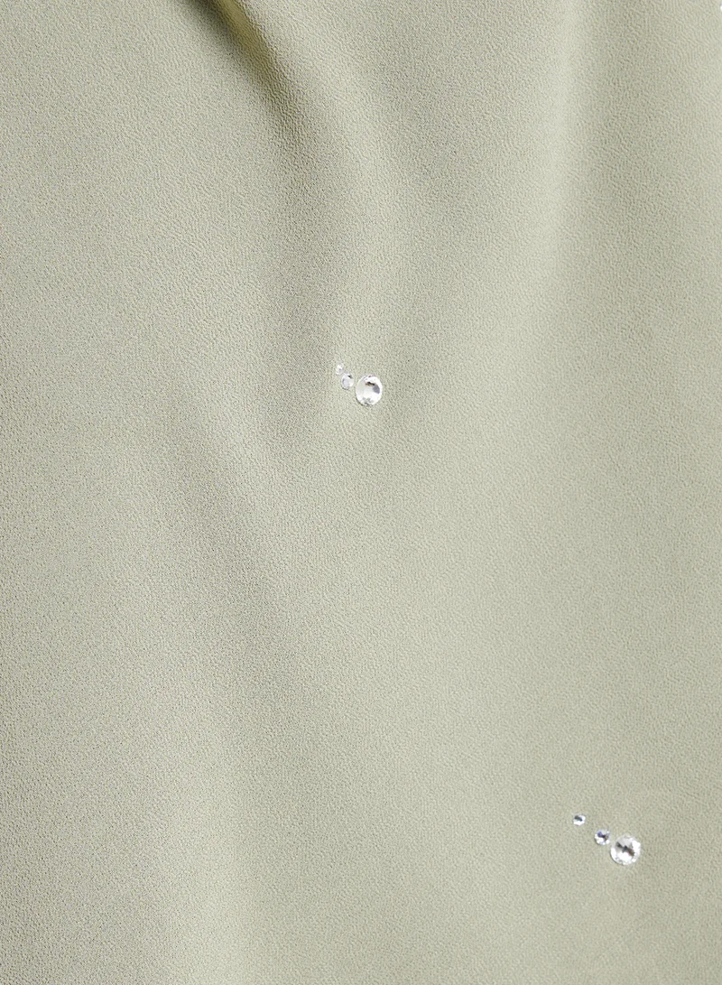 Khizana Diamante Detail Long Hijab Scarf
