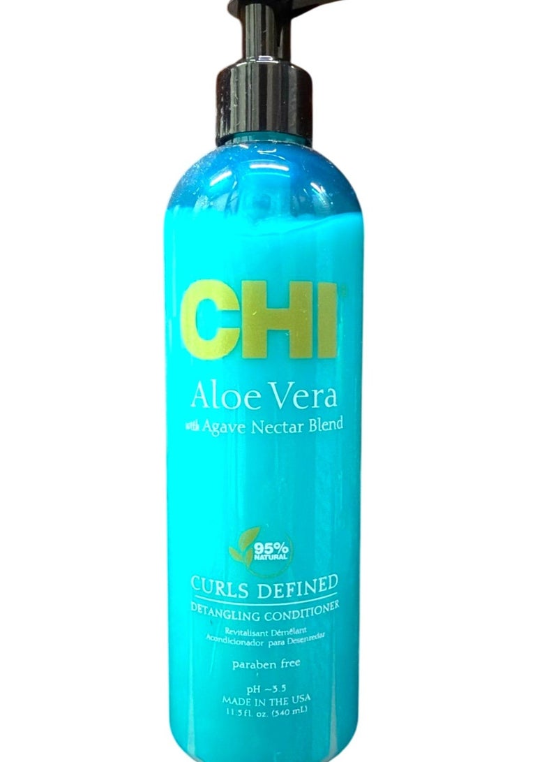 CHI Aloe Vera Detangling Conditioner Unisex 11.5 oz - Image 1