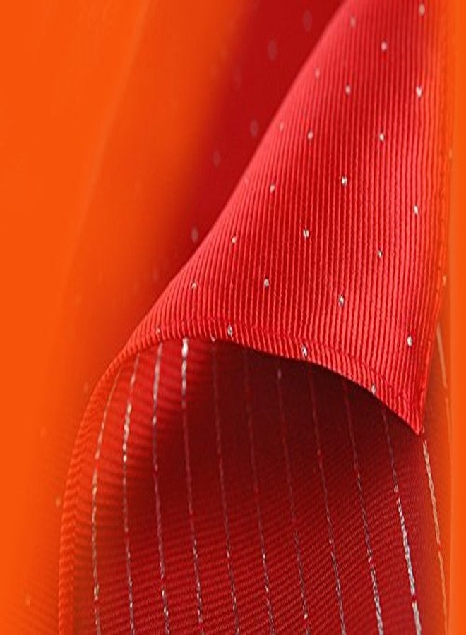 Flairs New York Gentleman's Essentials Weekend Casual Pocket Square Handkerchief (Raven Black [Glitter Dots]) - Image 5