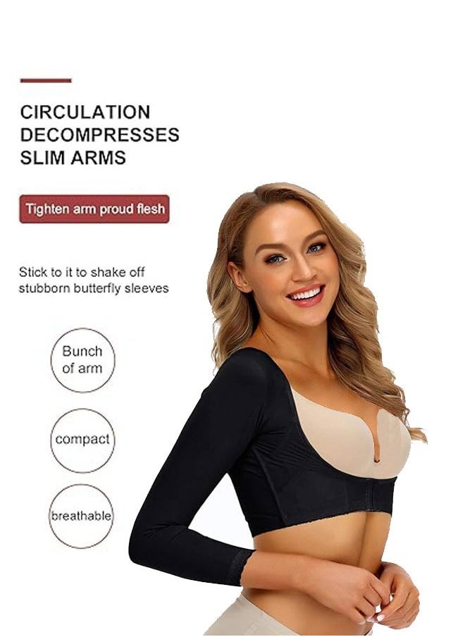 Generic - Womens  Upper Arm Shapers without  Volcanic Stone Or Energy Stone, Post Surgical Compression Sleeves, Push Up Corset Top, Chest Girdle Lift Up Shapewear, Posture Correcto - Image 1