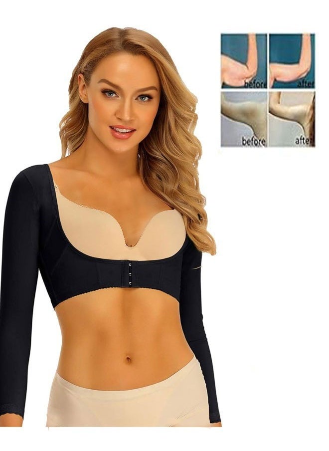 Generic - Womens  Upper Arm Shapers without  Volcanic Stone Or Energy Stone, Post Surgical Compression Sleeves, Push Up Corset Top, Chest Girdle Lift Up Shapewear, Posture Correcto - Image 1