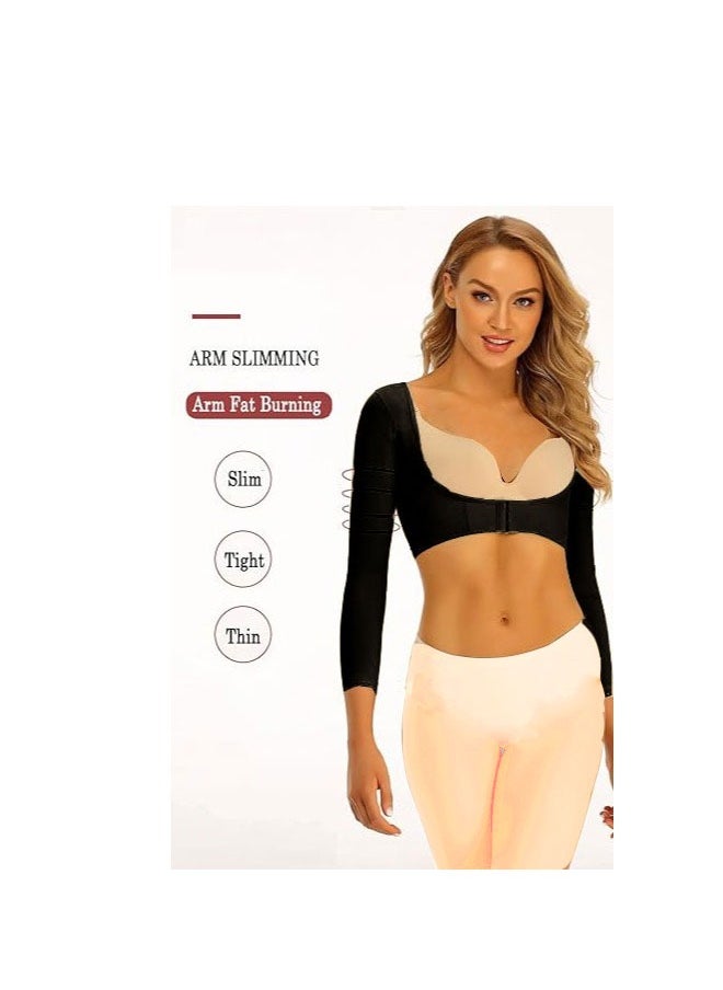 Generic - Womens  Upper Arm Shapers without  Volcanic Stone Or Energy Stone, Post Surgical Compression Sleeves, Push Up Corset Top, Chest Girdle Lift Up Shapewear, Posture Correcto - Image 1