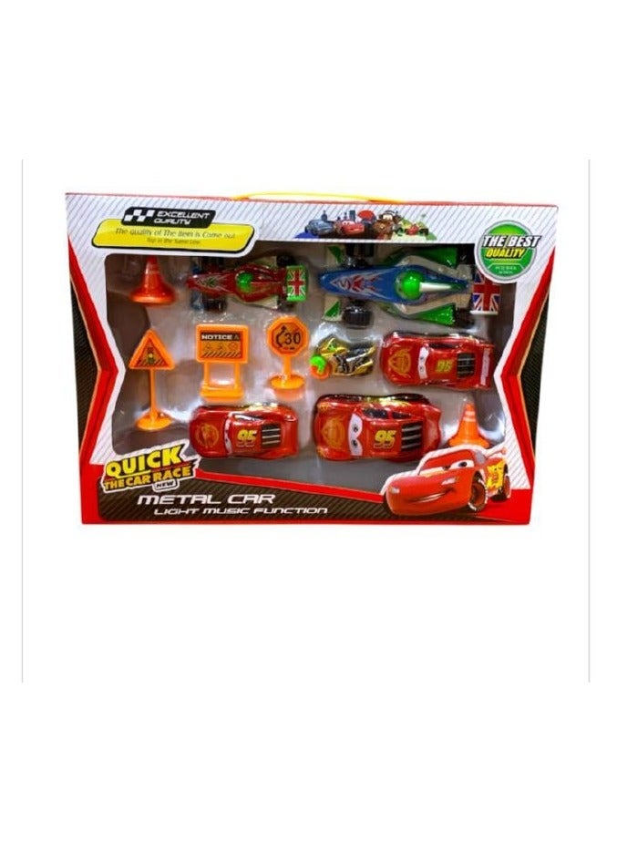 Children's toy, T-377 car set from Al Safwa Toys