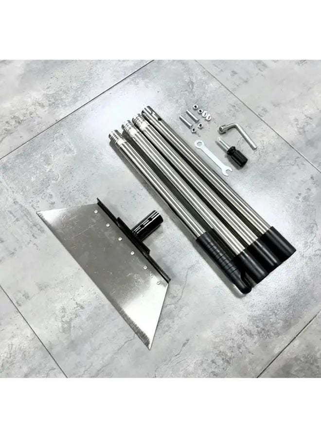 63 Inch Heavy Duty Steel Shovel Adjustable Long Handle Multi Functional Digging Tool - Image 5
