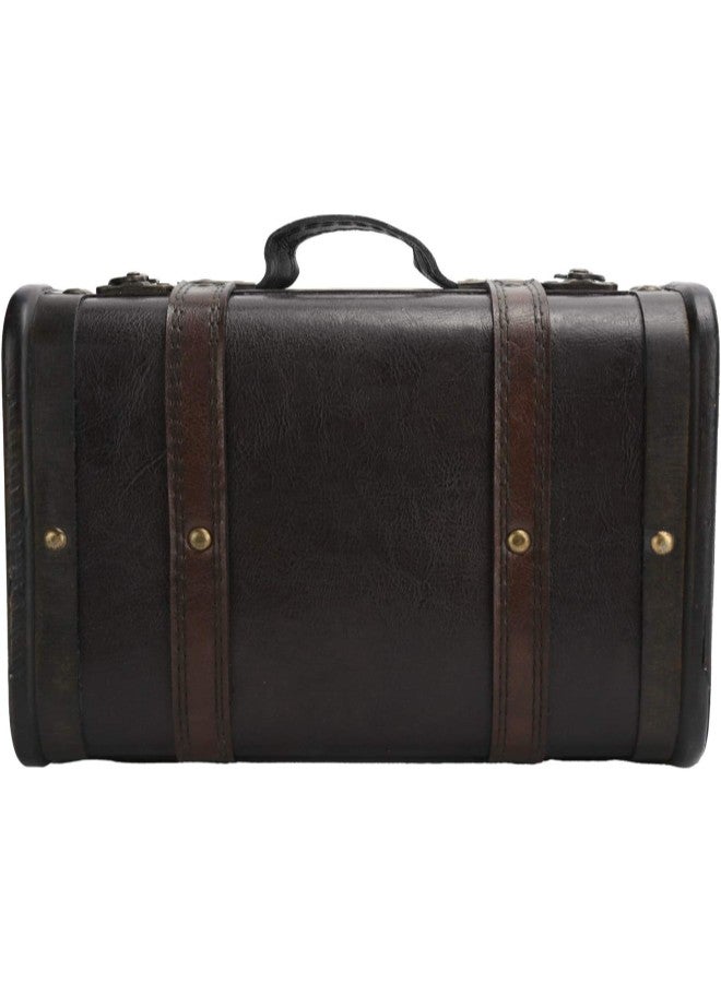 klarako Retro Suitcase Wooden Storage Box Studio Decoration Window Display Photography Props Suitcase  - Image 1