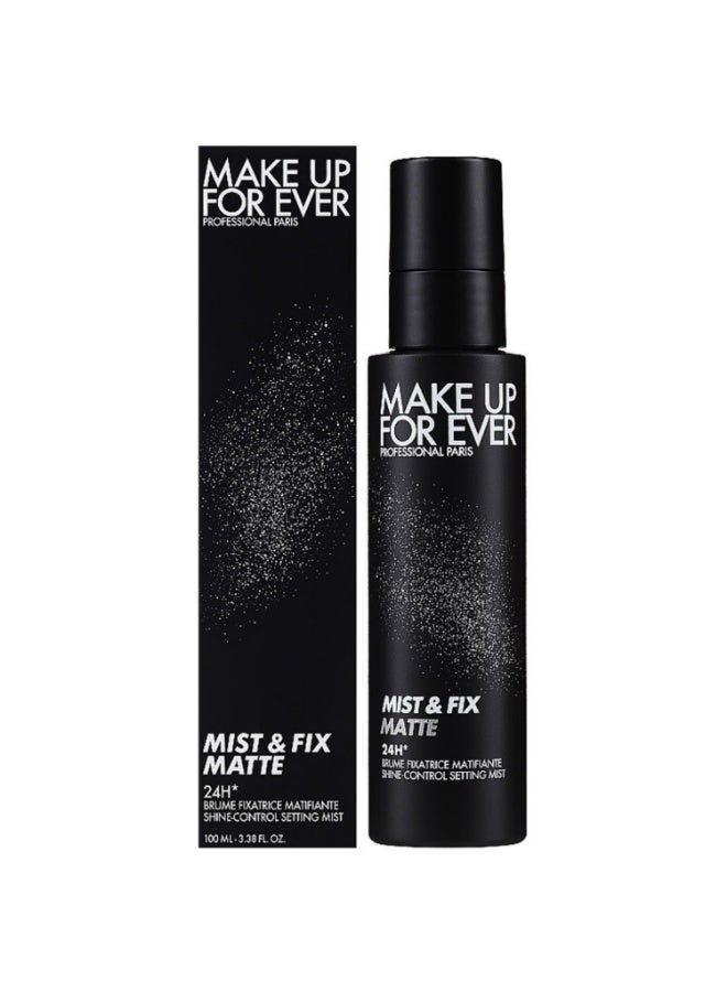 Make Up For Ever Mist & Fix Matte 24HR Setting Spray 100ml - Image 1