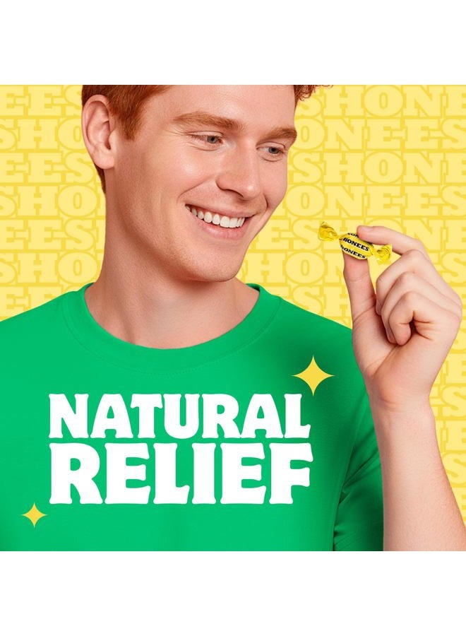 Honees Honey Lemon Menthol Cough Drops, 20 Count Bag - Image 5