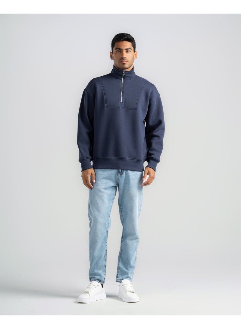 دوت بنطلون جينز رجالي – Tapered Fit بكمر استك - Image 4