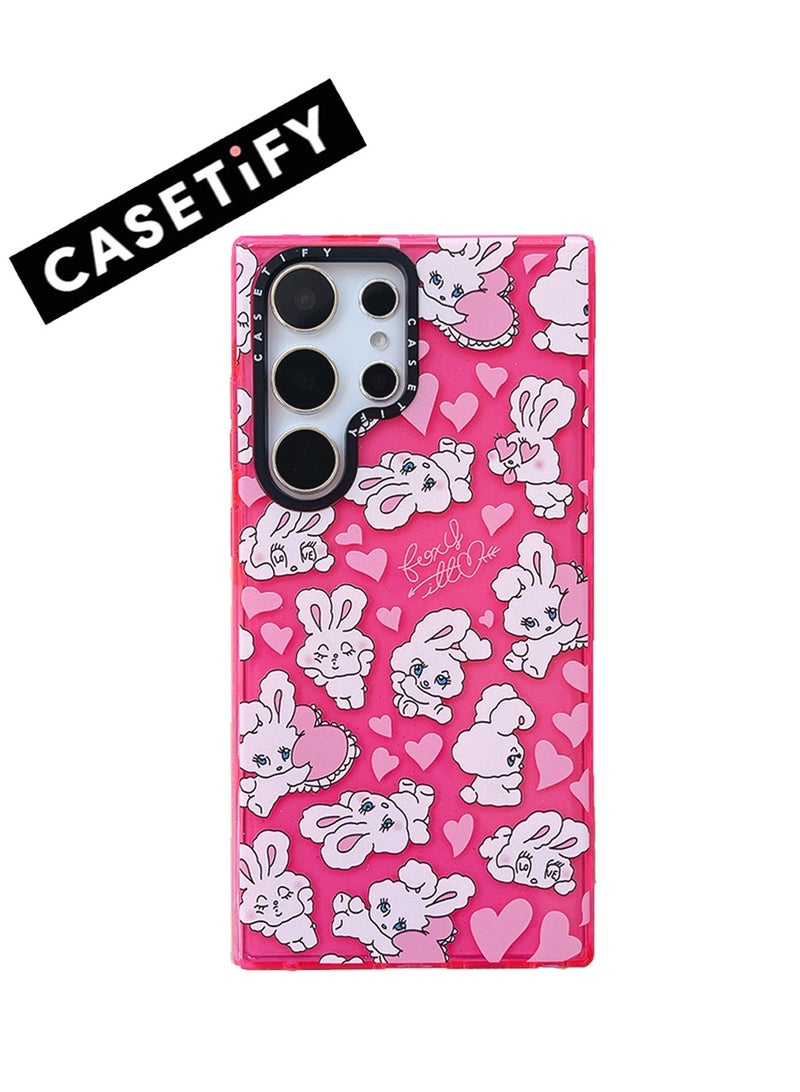 Casetify Samsung Galaxy S24 Ultra Playful Hearts Bunny Case - Image 1