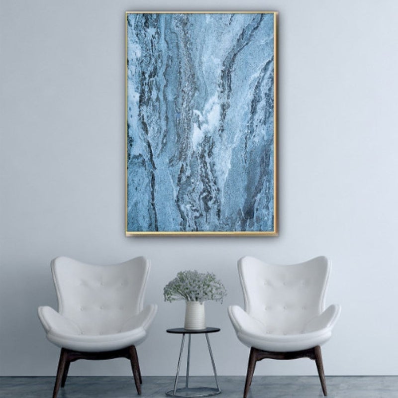 ماركتنا لوحة قماشية بتصميم مودرن مع برواز مجوف مقاس (60×90) قطعة واحدة - Image 1