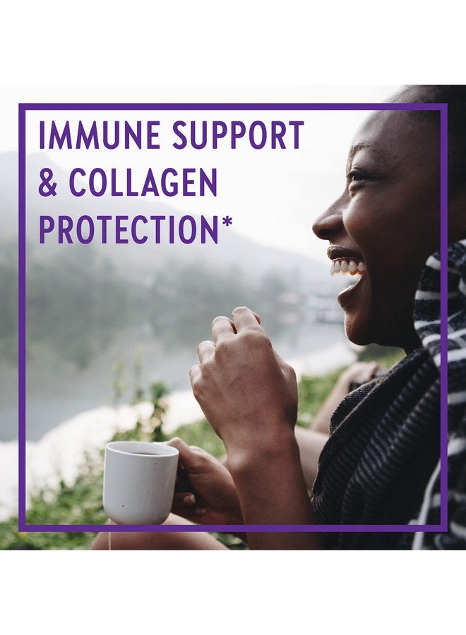 New Chapter Vitamin C + Elderberry With Fermented Vitamin C/Wholefood Herbs + Collagen Protection 60 Count (Pack Of 1) - Image 3