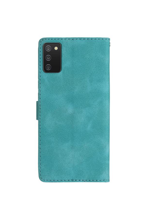 S-TOP Case For Samsung Galaxy A02s EU Flower Butterfly Embossing Pattern Leather Phone Case - Image 3