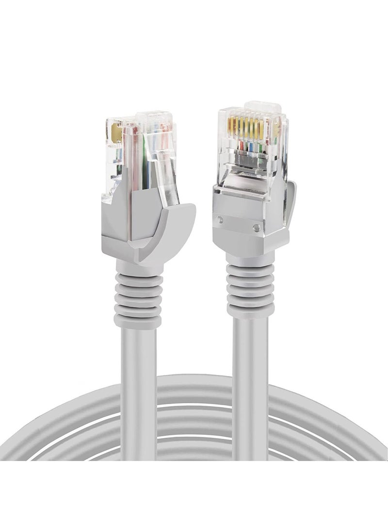 ليدين كابل إيثرنت ، كابل شبكة جيجابت لان RJ45 بسرعة 10 جيجابت في الثانية 600 ميجاهرتز سلك تصحيح عالي السرعة F ، FTP متوافق مع PS4 ، PS5 ، موسع WiFi ، تلفزيون ذكي ، Swicth ، Raspberry ، مودم ، راوتر (5M) - Image 1