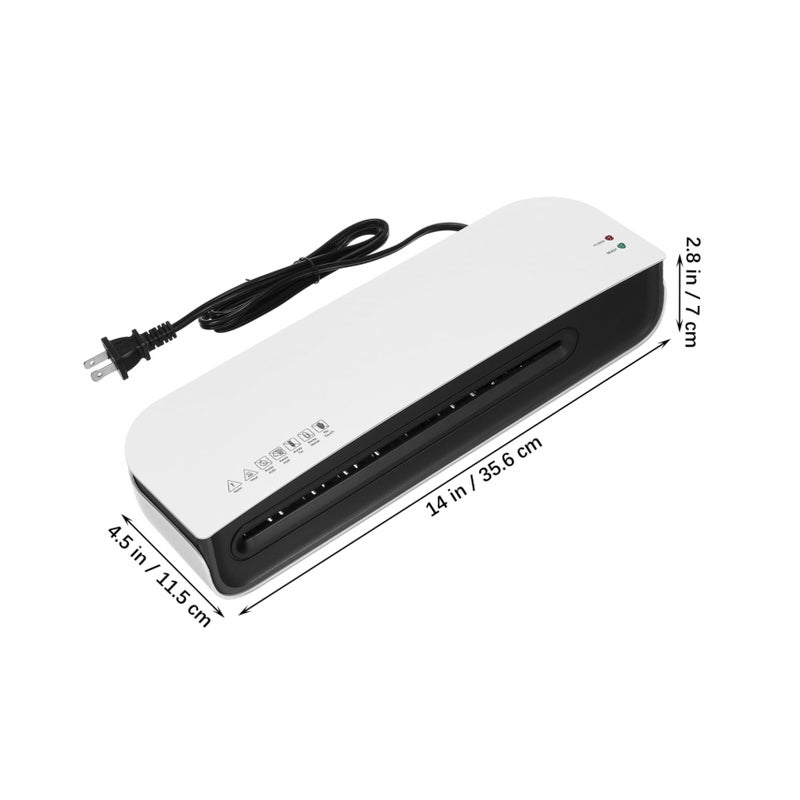 Thermal Laminator Machine with Corner Rounder Portable Fast Warm Up for Home Office - Image 3