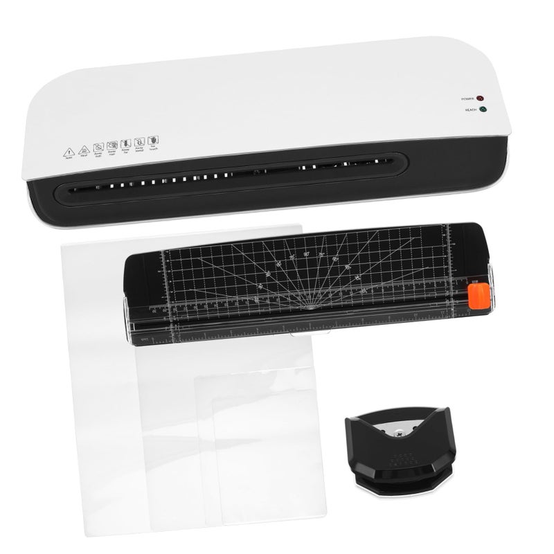 Thermal Laminator Machine with Corner Rounder Portable Fast Warm Up for Home Office - Image 2