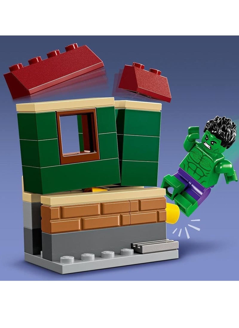 LEGO LEGO Marvel Iron Man with Bike and The Hulk 76287  - Image 4