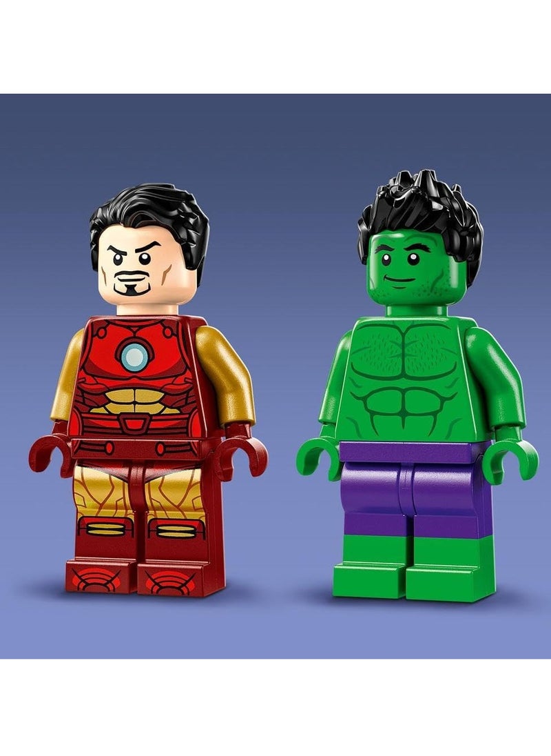 LEGO LEGO Marvel Iron Man with Bike and The Hulk 76287  - Image 2