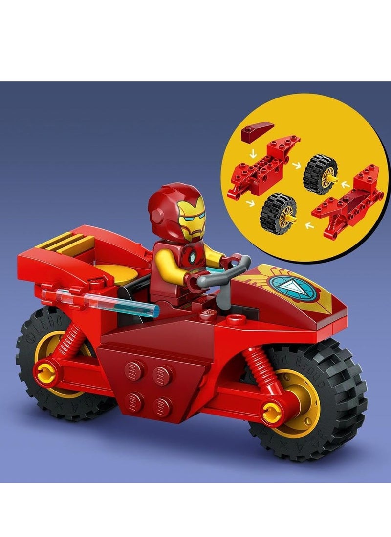 LEGO LEGO Marvel Iron Man with Bike and The Hulk 76287  - Image 3