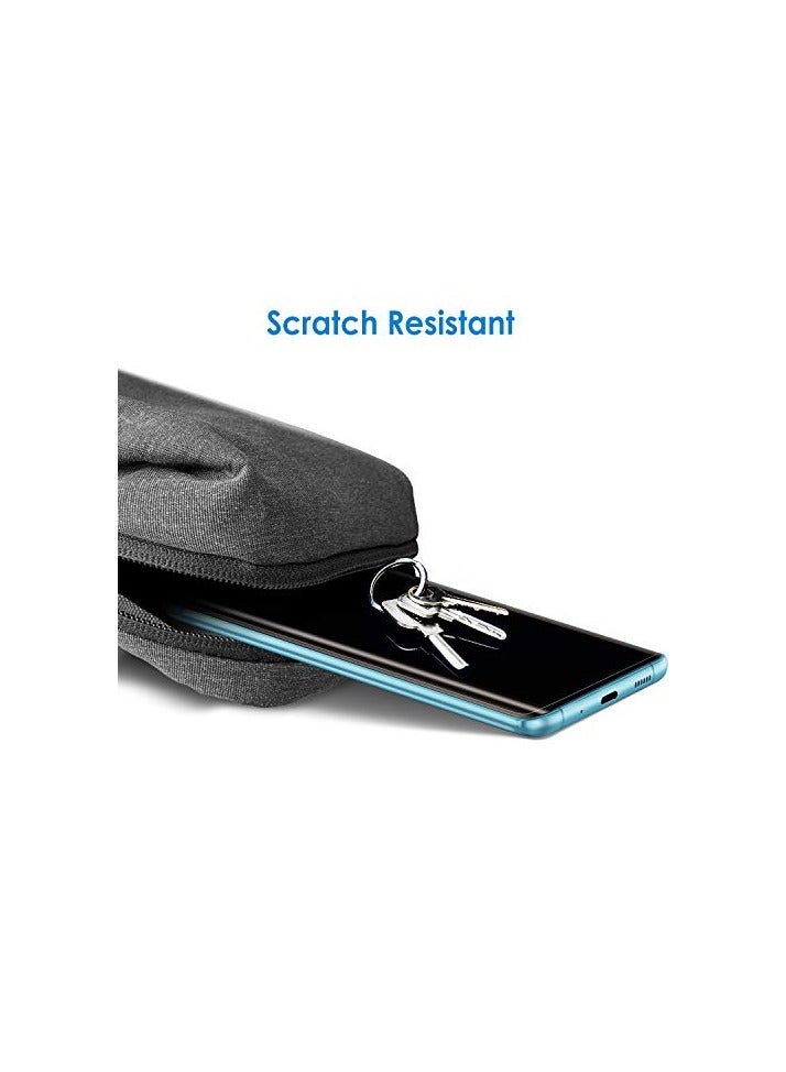 جي تيك واقي شاشة JETech لهاتف Samsung Galaxy S20 Plus مقاس 6.7 بوصة، طبقة TPU مرنة عالية الوضوح، صديق للحافظة، عبوتان - Image 3