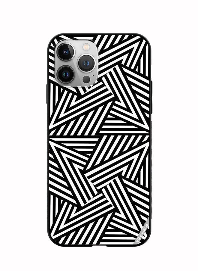 VR CREATIVE Protective Case Cover For Apple iPhone 11 Pro Max Abstract Black And White Design Multicolour - Image 1
