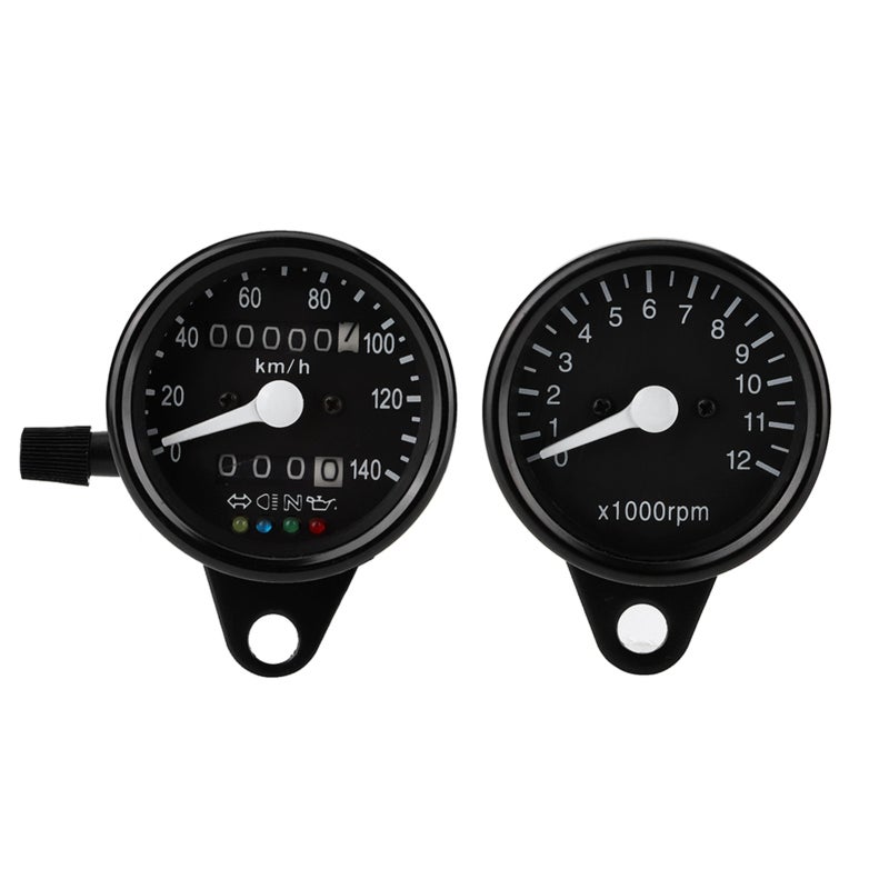 مقياس سرعة الدوران مع عداد المسافات الميكانيكي لـ CG125 GN125 - دقة عالية، حديد متين، شاشة بإضاءة خلفية - Image 2