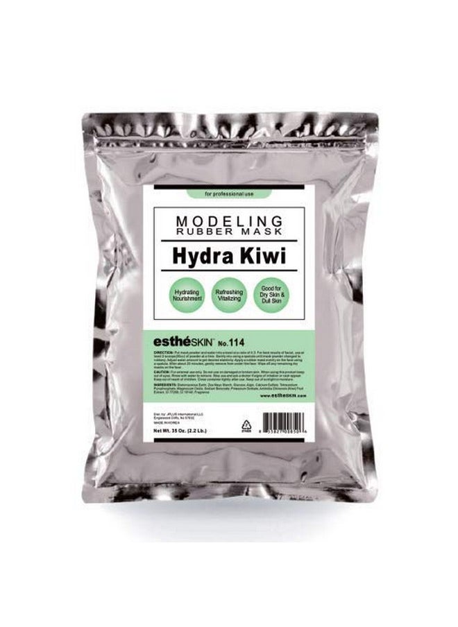 estheskin No.114 Hydra Kiwi Modeling Mask Powder For Professional Facial Treatment 35 Oz. (1 Pack)  - Image 1