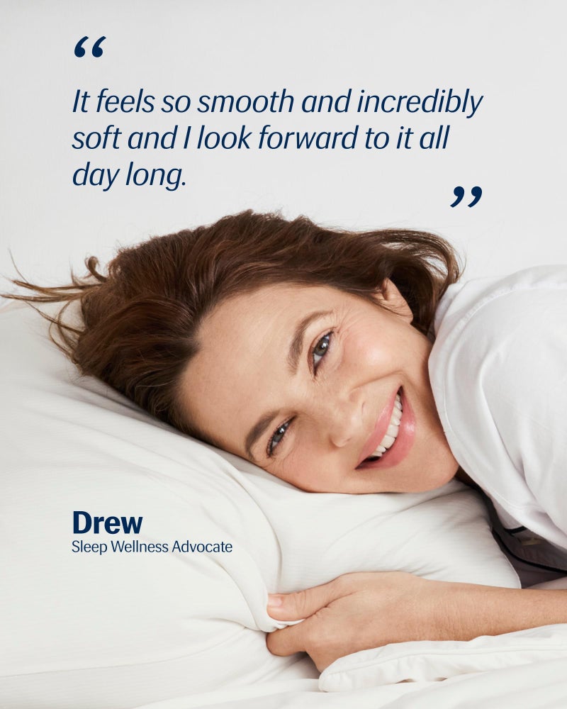 RESTÂ® EvercoolÂ®+ Cooling Pillowcases Standard - 2 Pillowcases for Sensitive Skin, Silver Infused Fabric for Hygienic Sleep, Silky Smooth for Curly Hair, High Elastic for Snug Fit (19x29 inches) - Image 2