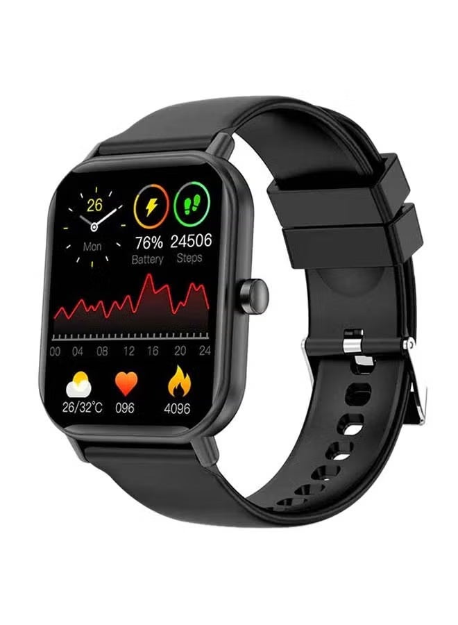 AOLON RollsTimi Men/Women Bluetooth Smartwatch – 1.83-Inch Full Touch Screen, Ultra-Thin Body, 100+ Sports Modes, Wireless Answering/Making Calls, Multi-Dimensional Health Monitoring, Smart Bracelet RT i128 - Image 2