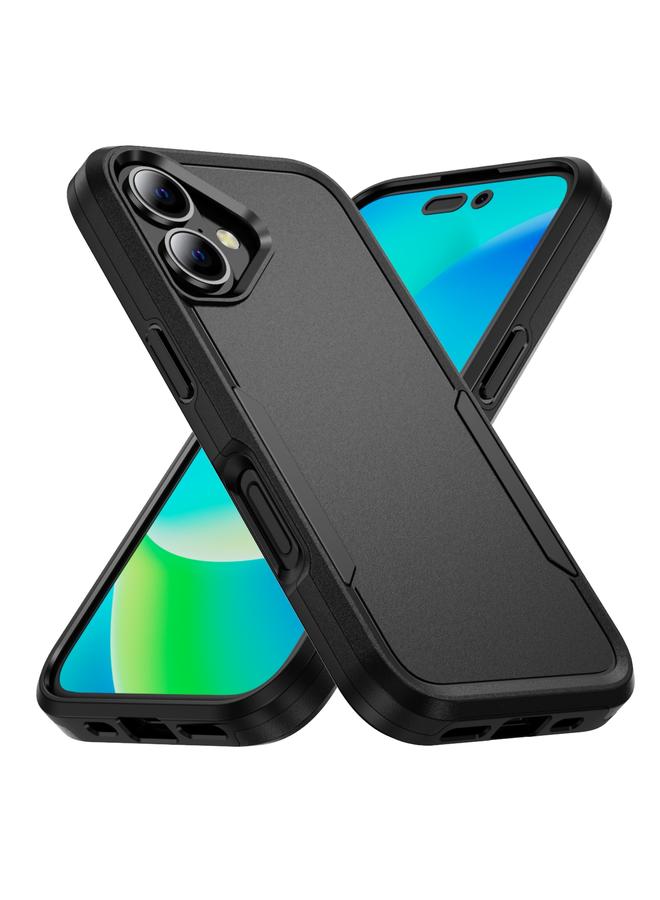 S-TOP Case For iPhone 16 Plus Pioneer Armor Heavy Duty PC + TPU Phone Case - Image 1
