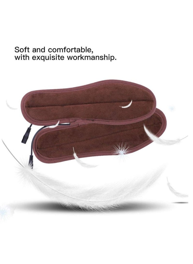 KASTWAVE USB Electric Heated Shoe Insoles Comfortable Feet Warmer Temperature Controller Foot Warmers for Men and Women  - Image 5