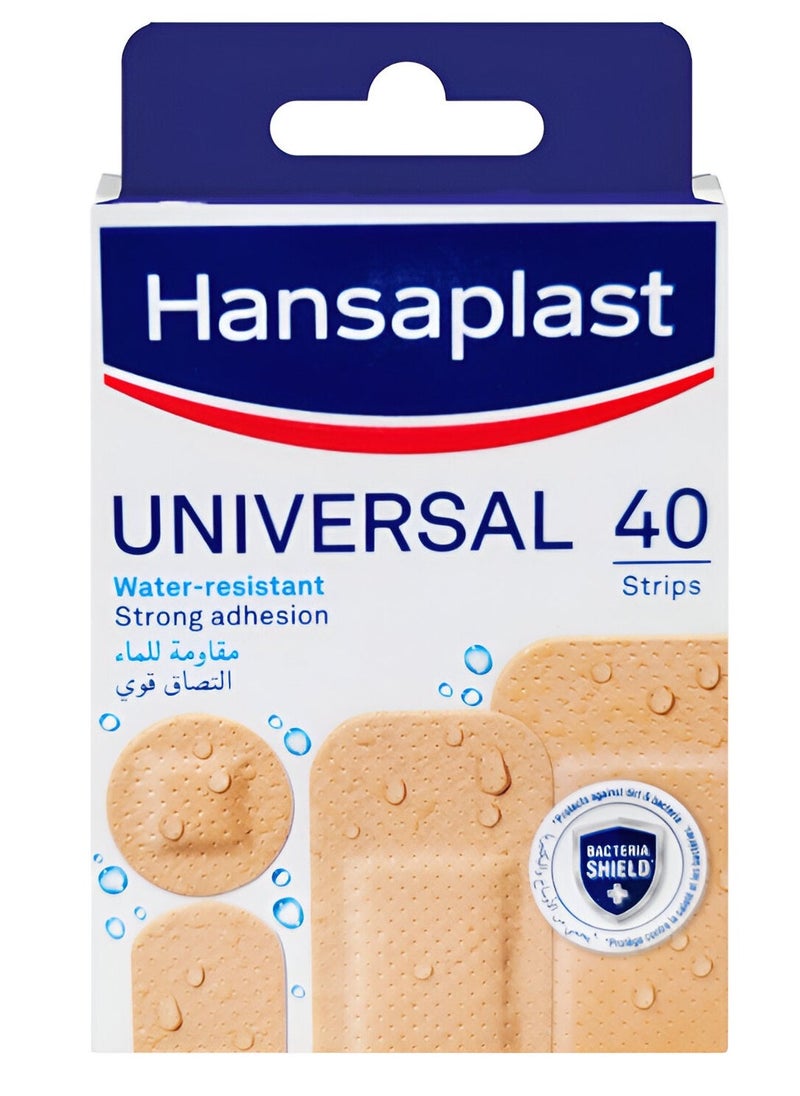 Hansaplast Universal Water Resistant 40 Strips - Image 1