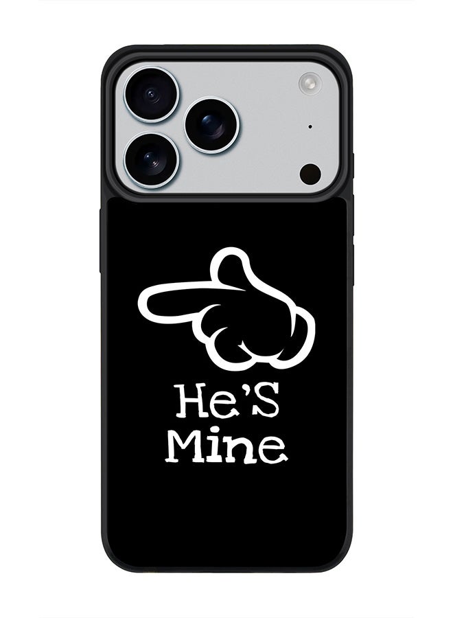 Stylizedd iPhone 17 Pro Case, [Compatible with MagSafe] Slim Magnetic cover Phone Case iPhone 17 Pro -He's mine - Image 1