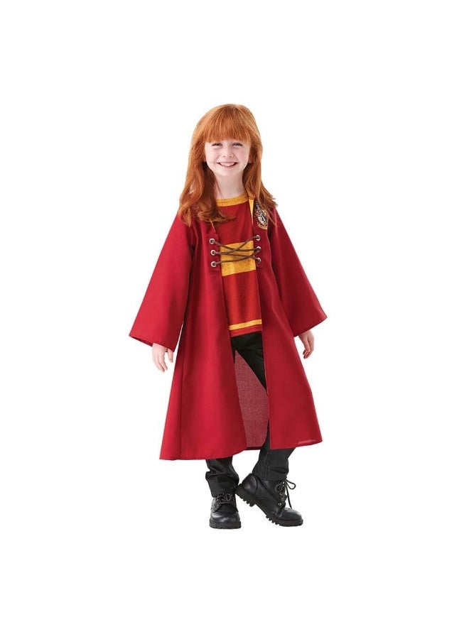 RUBIE'S Rubies Harry Potter Quidditch Hooded Kid's Robe Costume (Large) - Image 3