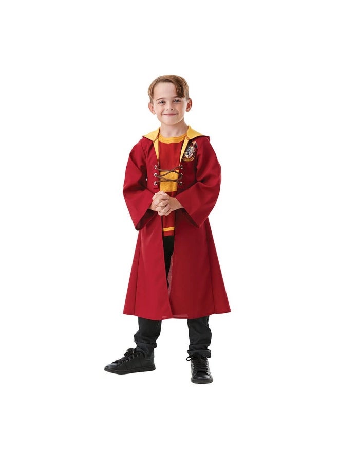 RUBIE'S Rubies Harry Potter Quidditch Hooded Kid's Robe Costume (Large) - Image 2