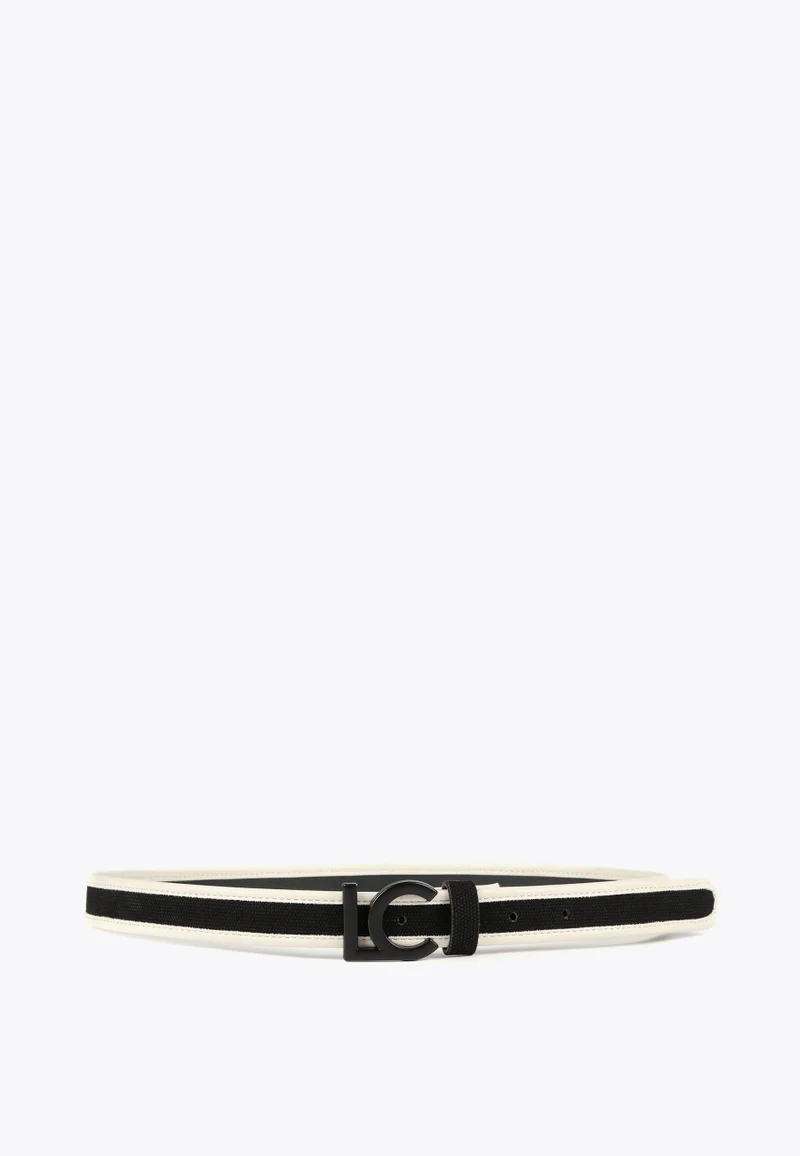 Lola Casademunt Wide belt in contrast materials