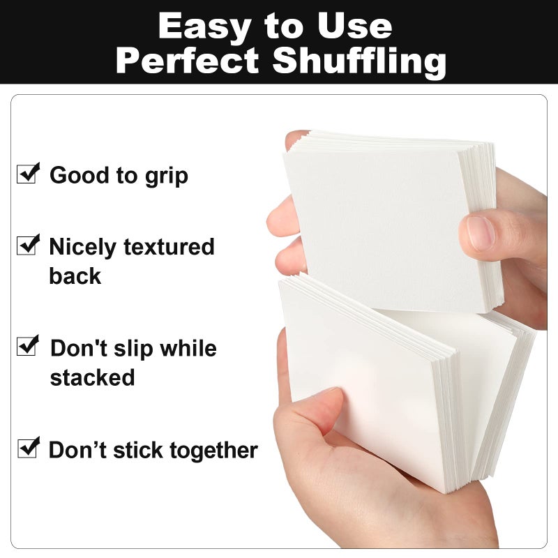 Fabmaker White Yu-gi-oh Card Sleeve 200 Pack, Japanese Small Card Sleeves Photocard Sleeves 62x89mm, Back Textured Perfect Shuffling, Protect Your Japanese Sized Trading Cards Kpop Photocard Never Tear - Image 4