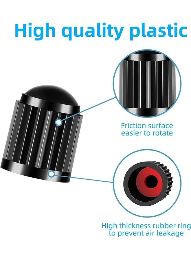 20PCS Tire Valve Caps for SUVs Cars Bike Motorcycles Trucks - Image 5