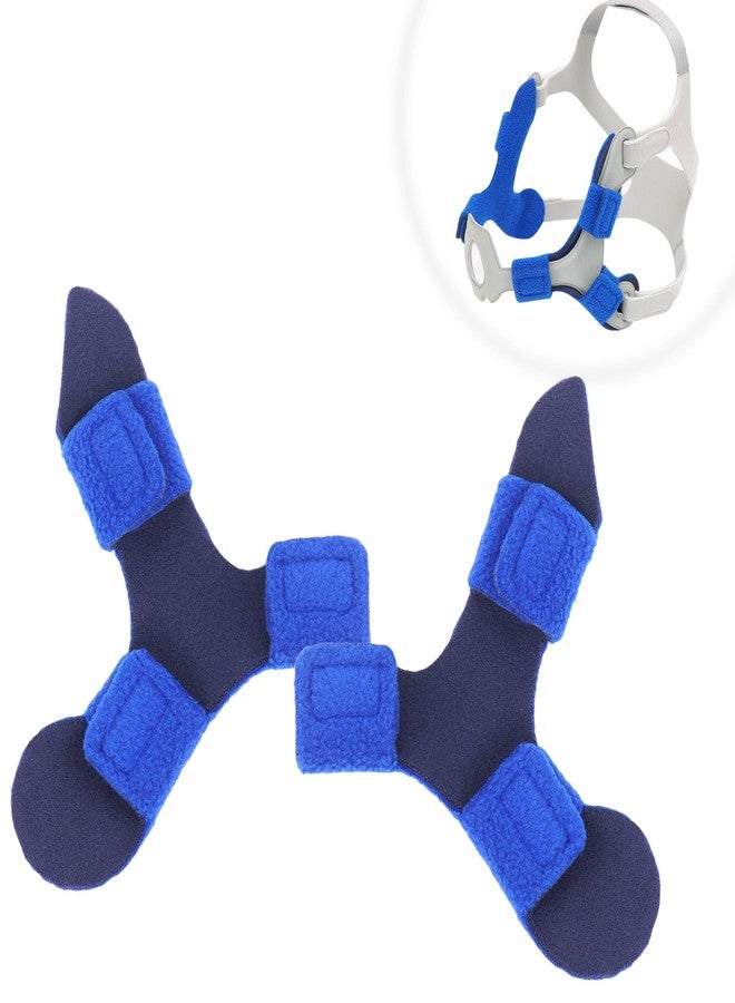 MEDICOLOR 2 Pack CPAP Strap Covers Pads Compatible with N20 and Wisp Comfort Pad Cover, Softer for Reduce Red Marks and Pressure - Image 1