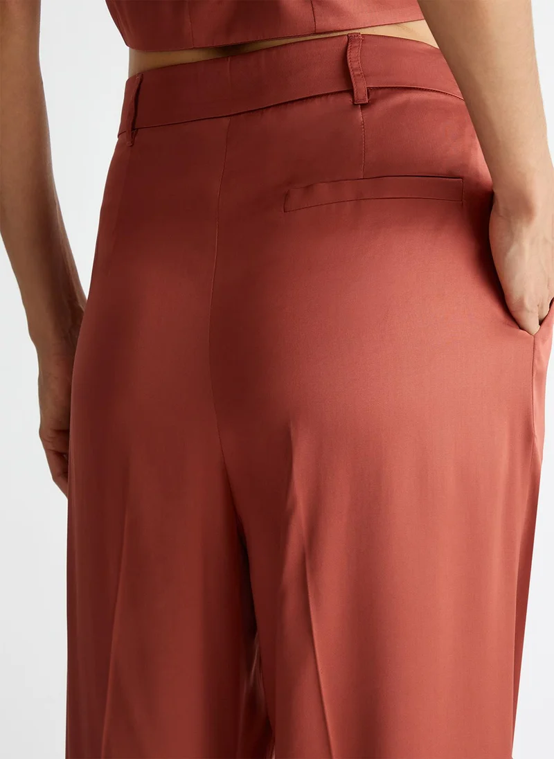 Liu Jo Smart satin suit trousers