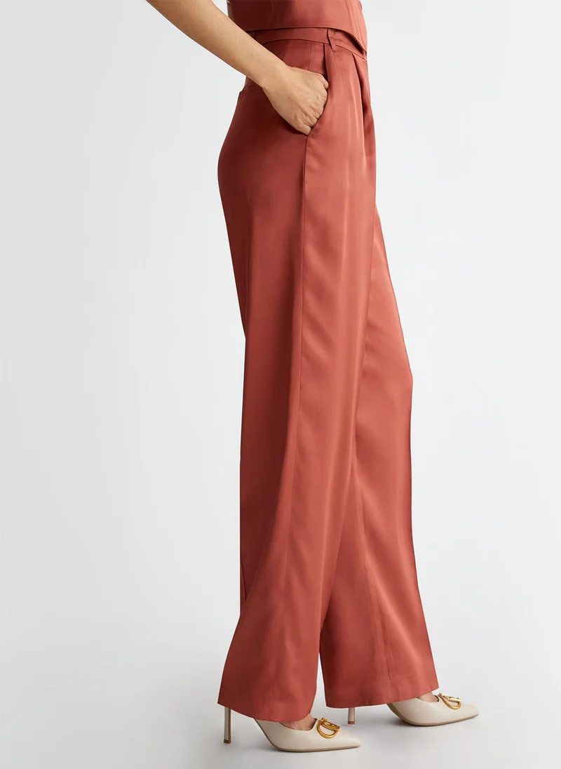 Liu Jo Smart satin suit trousers