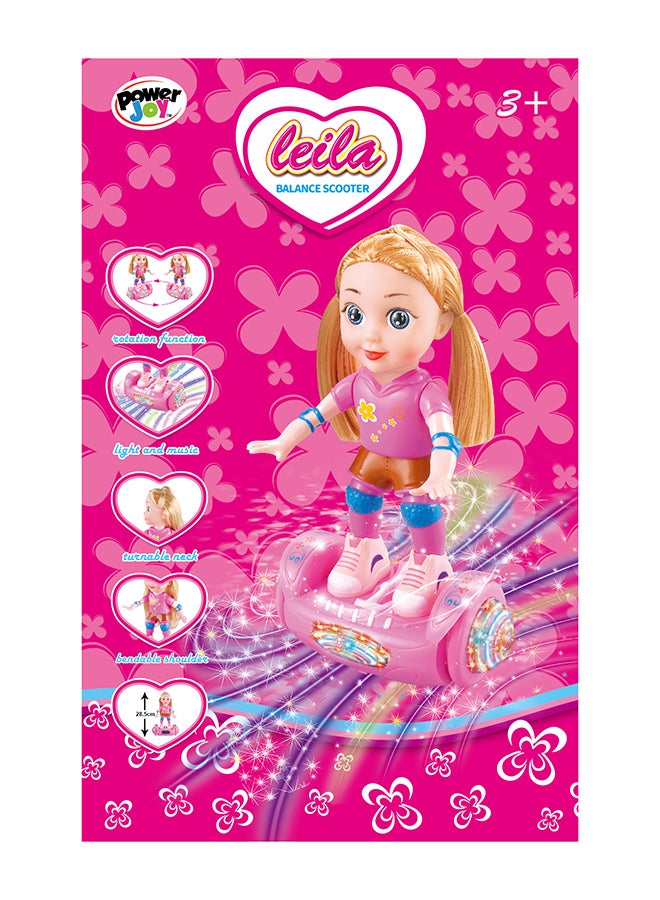 Power Joy Leila Scooter Light&Music 28 Cm Battery Operated – Electronic Toy for Kids - Image 4