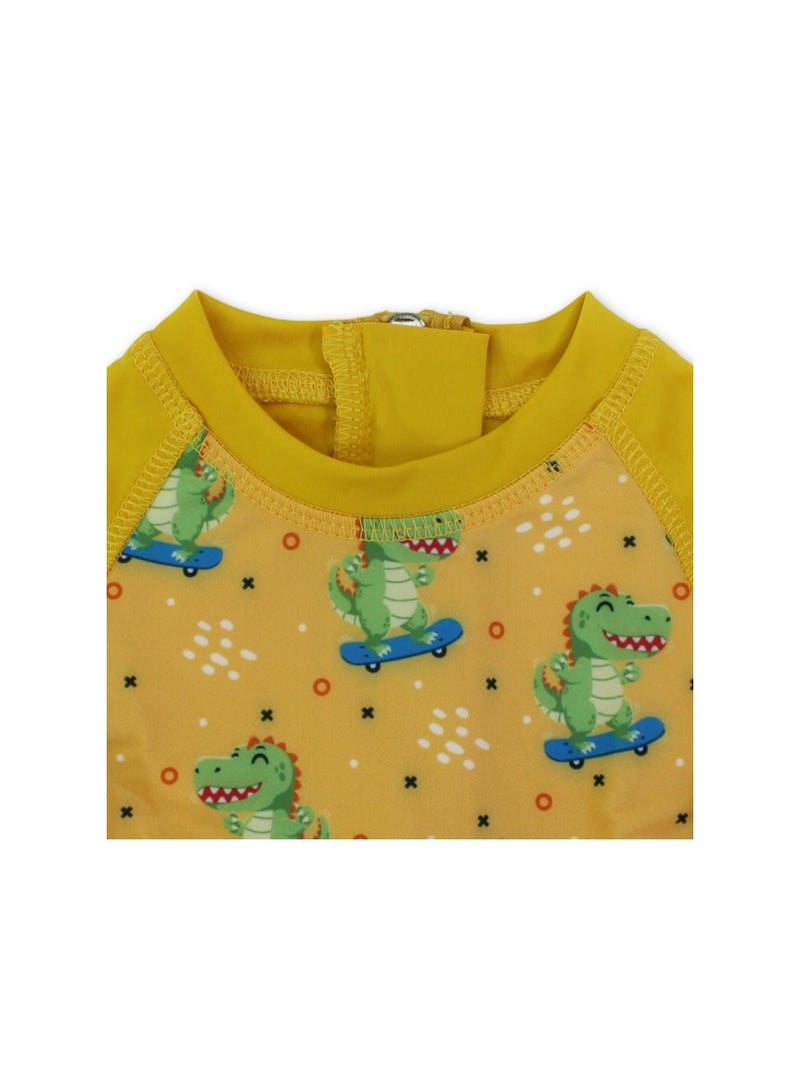 I.Wear Baby Boys Sunsuit One-Piece – with Dino Print - Image 3
