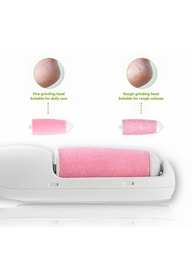 جهاز كهربائي لإزالة مسامير القدمين، جهاز فرك للجلد الجاف الميت والمتشقق والجاف، مجموعة العناية بالقدمين في المنزل، مجموعة باديكير احترافية للقدمين - Image 3